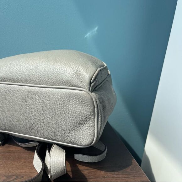 MICHAEL KORS Grey Leather Mercer Backpack Jaycee Shiela Shoulder Bag - Picture 10 of 10